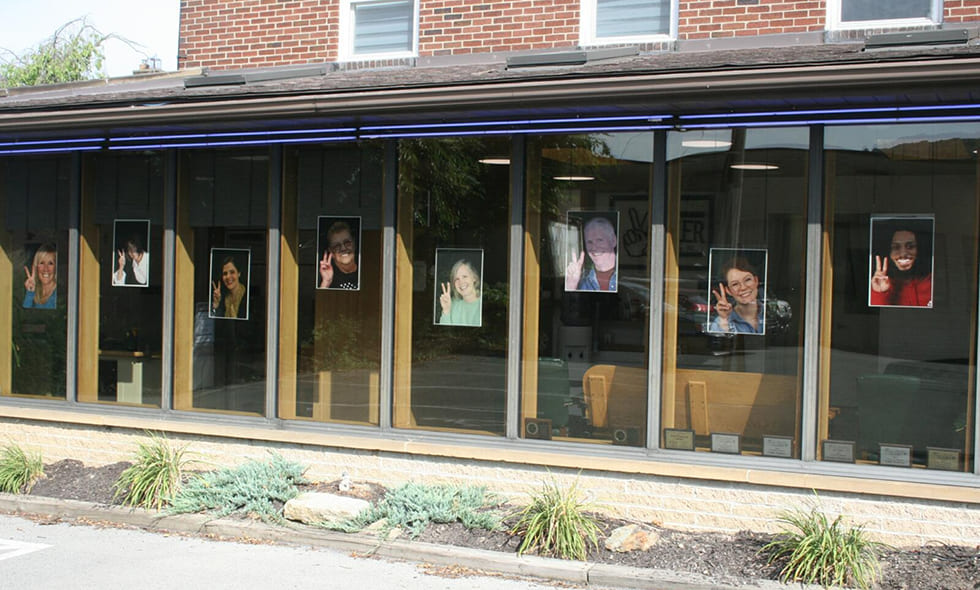 Outside view of Kittanning Pennsylvania dental office building